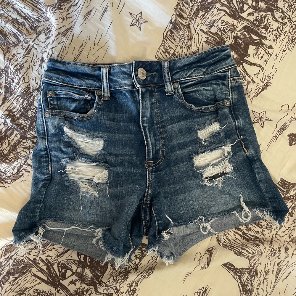 American Eagle jean shorts (TWO PAIR)